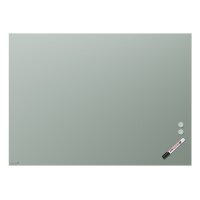 LEGAMASTER Tableau de verre 90x120cm 7-104054 mat, Sage...