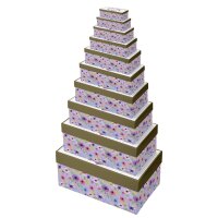 Clairefontaine Geschenkboxen-Set "Blumen",...