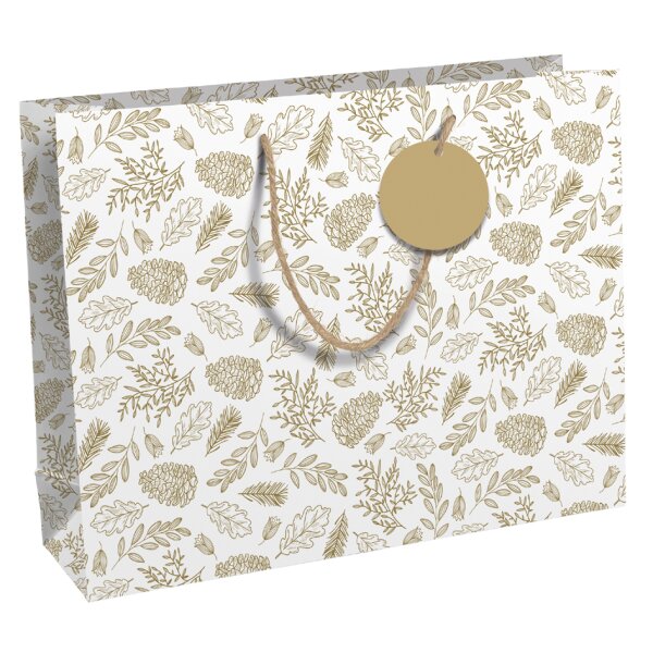 Clairefontaine Weihnachts-Geschenktüte "Forest", mittel