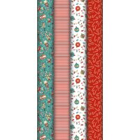 Clairefontaine Papier cadeau de Noël Lutins