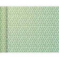 Clairefontaine Papier cadeau Tiny Rolls fleurs vertes