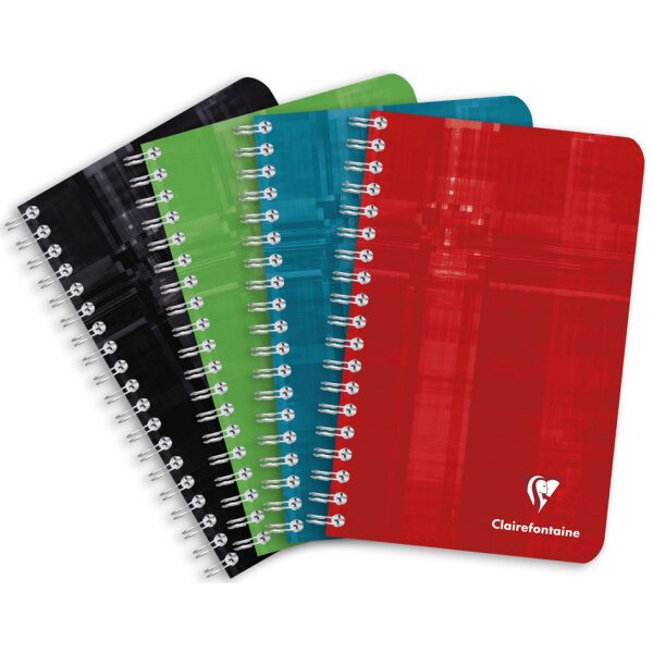 Clairefontaine Spiralheft, 75 x 120 mm, blanko