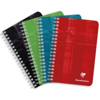 Clairefontaine Carnet à spirale, 75 x 120 mm, uni