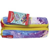 Maped Trousse double XXL FANCY ROSA MARMOR