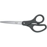 LEITZ Ciseaux Titanium, longueur: 205 mm, rond, gris