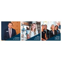 AVERY Zweckform Namensschild, 68 x 22 mm, silber, 5er Set