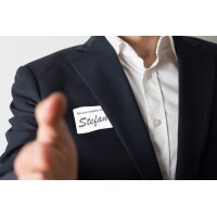 rillprint Namensschild-Etiketten, 80 x 50 mm, weiss