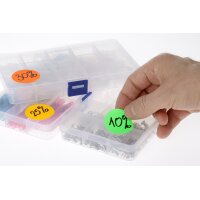 rillprint Pastille de couleur, diamètre: 50 mm, vert fluo