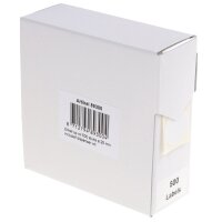 rillprint Markierungspunkte, Durchmesser: 25 mm, weiss