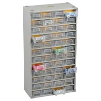 allit Casier à tiroirs VarioPlus Metall 73, 48...