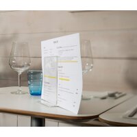 deflecto Porte-brochures & menu, A4 portrait,...