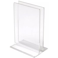 deflecto Porte-brochures & menu, A4 portrait,...