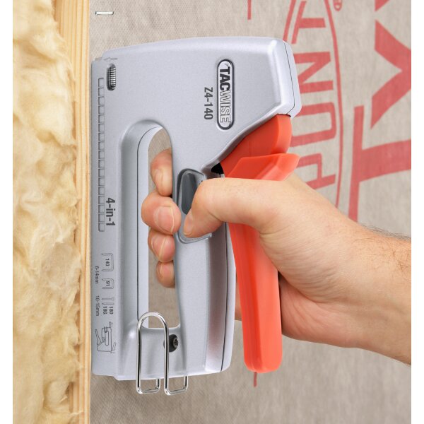 TACWISE Tacker Nageltacker Z4-140 (4-in-1), silber orange