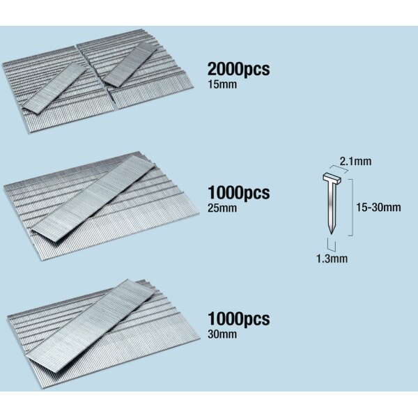 TACWISE Stiftnägel 18G 32 mm verzinkt, 5.000 Stück