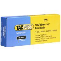 TACWISE Clous 18G/25 mm, 5.000 pièces