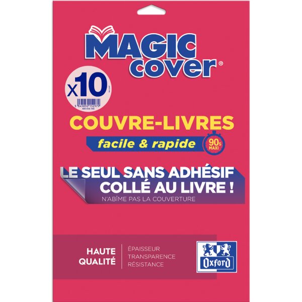 Oxford Buchschoner "Magic Cover", Inhalt: 10 Blatt