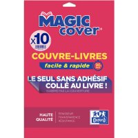 Oxford Couvre-livres Magic Cover, contenu: 10 feuilles
