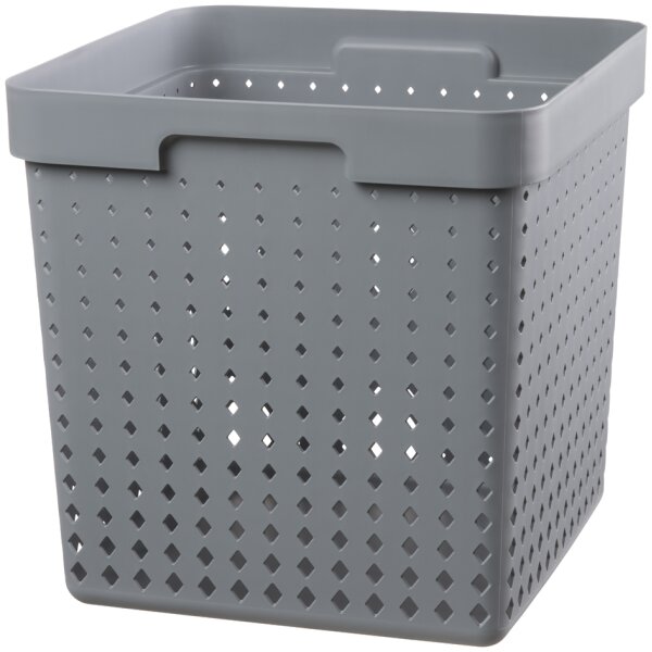 NHG Bac de rangement SEOUL BASKET XL, PP, bleu