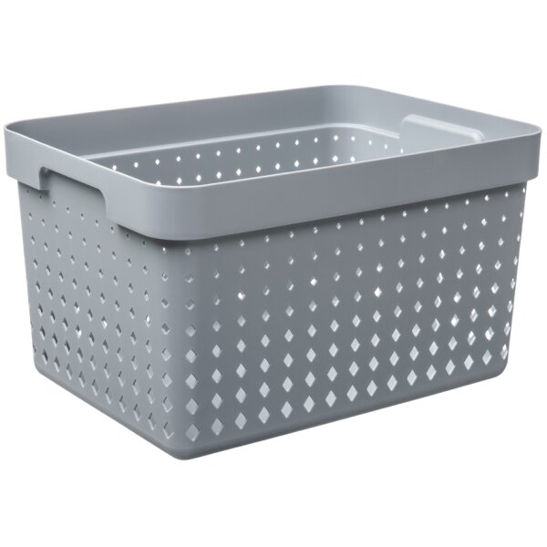 NHG Bac de rangement SEOUL BASKET L, PP, beige