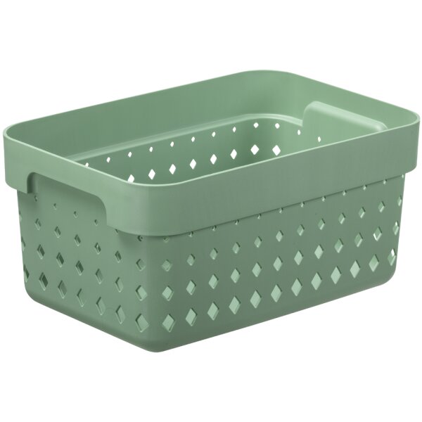 NHG Bac de rangement SEOUL BASKET S, PP, gris