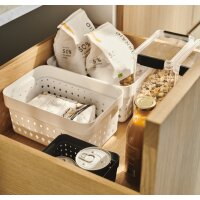 NHG Bac de rangement SEOUL BASKET S, PP, gris