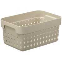 NHG Bac de rangement SEOUL BASKET S, PP, blanc