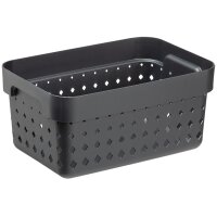 NHG Bac de rangement SEOUL BASKET S, PP, blanc