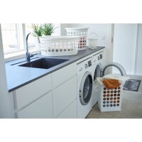 plast team Wäschekorb SPRINGFIELD, 30 Liter, weiss