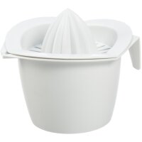 plast team Zitruspresse, aus Kunststoff, weiss