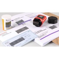 trodat Datenschutz-Rollstempel ID Protector+ - Set, rot