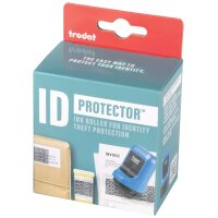 trodat Tampon de confidentialité ID Protector, bleu