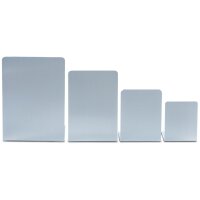 MAUL Serre-livres, en aluminium, (L)80 x (P)100 x (H)100 mm