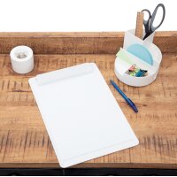 MAUL Porte-bloc MAULgo uni Recycling, A4, blanc