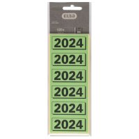ELBA Inhaltsschild "2025", rot, Masse: (B)57 x (H)25 mm
