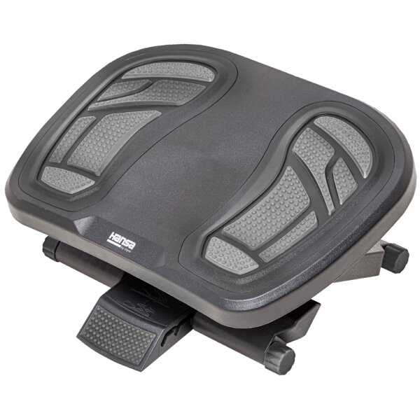 Hansa Repose-pieds Footness Comfort DUO, noir/gris