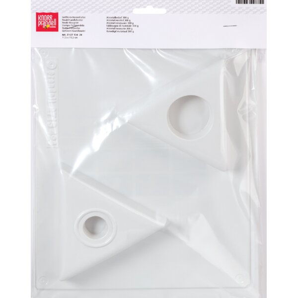 KNORR prandell Giessform Kerzenhalter, Dreiecke