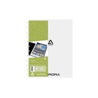 ADOC Sichtbuch Standard A4 5822.110 transparent 20 Taschen