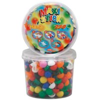 Hama Maxi Stick Perles à piquer, dans un pot, 250...