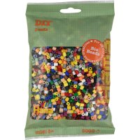 Hama Perles à repasser Bio midi, sachet, mix 15...