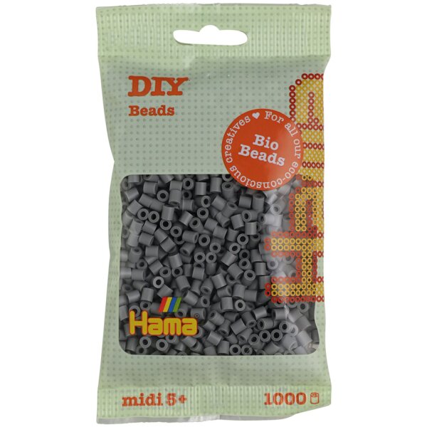 Hama Perles à repasser Bio midi, sachet, bleu