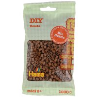 Hama Perles à repasser Bio midi, sachet, bleu