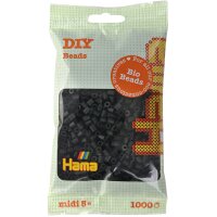 Hama Perles à repasser Bio midi, sachet, bleu