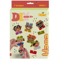 Hama Perles à repasser midi Pixel 8, coffret cadeau