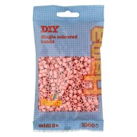 Hama Perles à repasser midi, sachet, rouge moyen