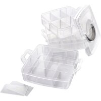 folia Boîte de rangement, 3 niveaux, en PP,...