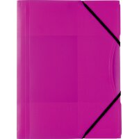 folia Eckspannermappe NEON, PP, DIN A4, farbig sortiert