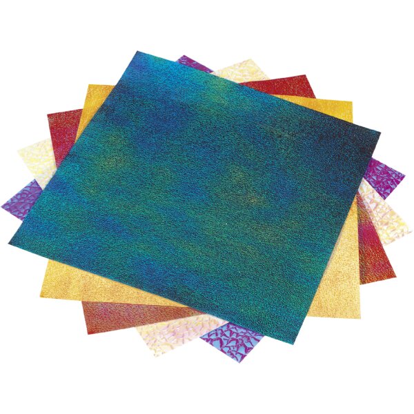 folia Faltblätter Crispy Origami Paper Punkt & Kristall