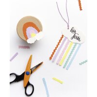 folia Set de ciseaux cranteurs, 6 pièces, assorti