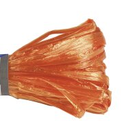 folia Raphia synthétique, bobine de 30 m, orange