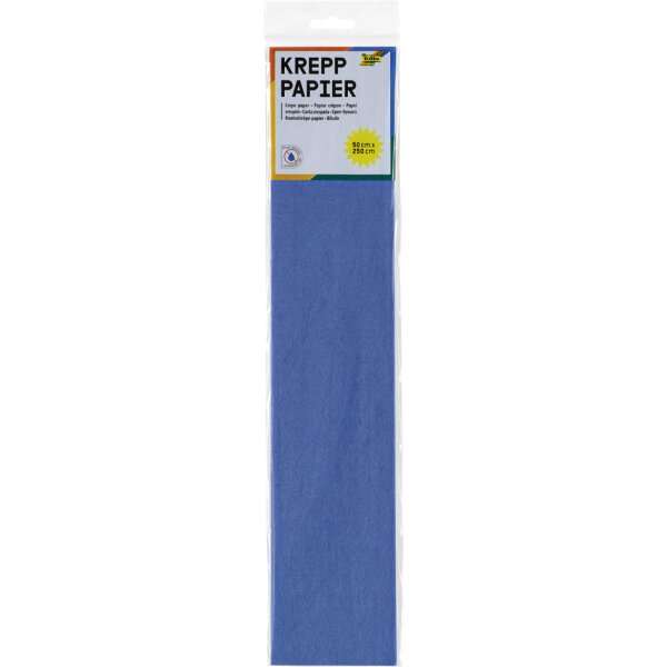 folia Krepppapier-Lagen, (B)500 mm x (L)2,5 m, primel